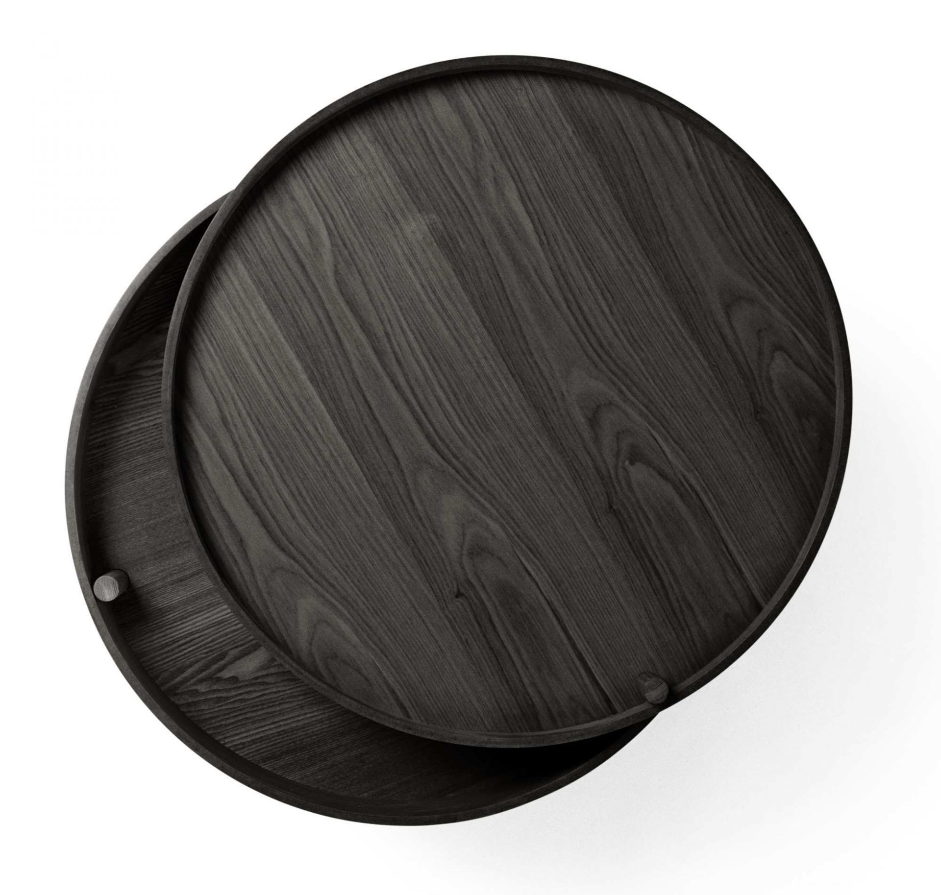 Turning Table Beistelltisch Esche schwarz Audo EINZELSTÜCK