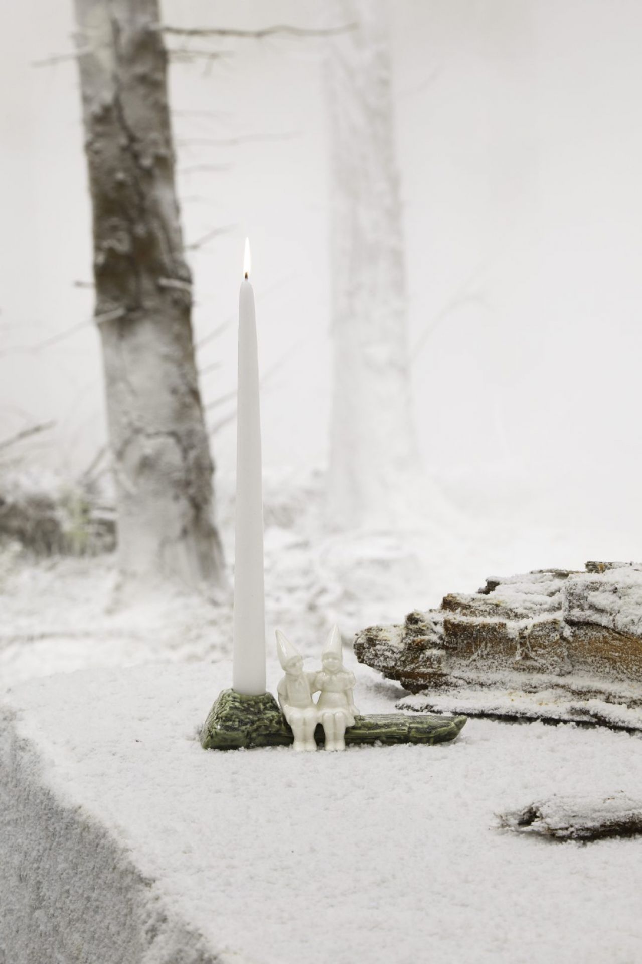 Christmas Tales Julekram  Kerzenständer H 8,5 cm Kähler EINZELSTÜCK