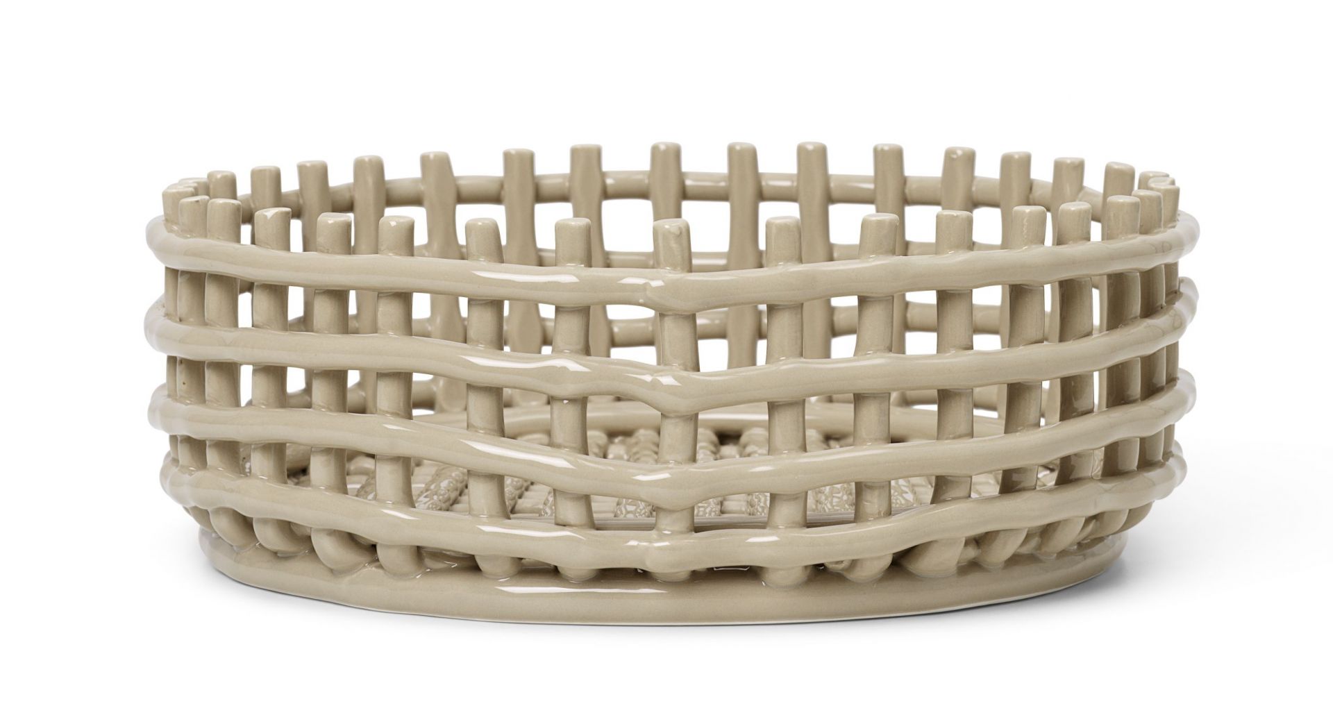 Ceramic Centrepiece Korb Cashmere Ferm Living