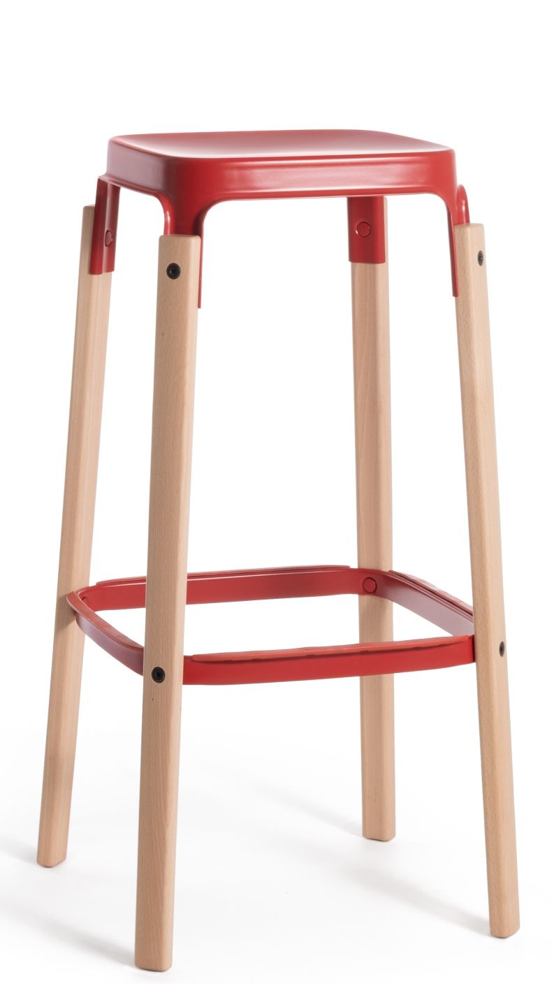 Steelwood Stool Barhocker H 78 cm Magis