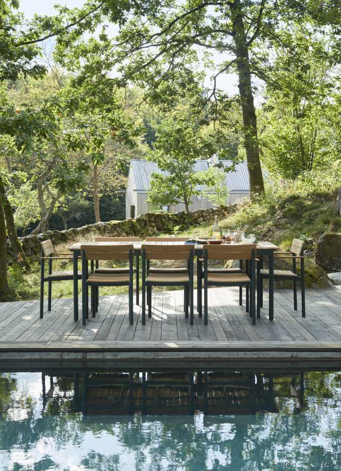 Pelagus Table Tisch Outdoor Skagerak by Fritz Hansen