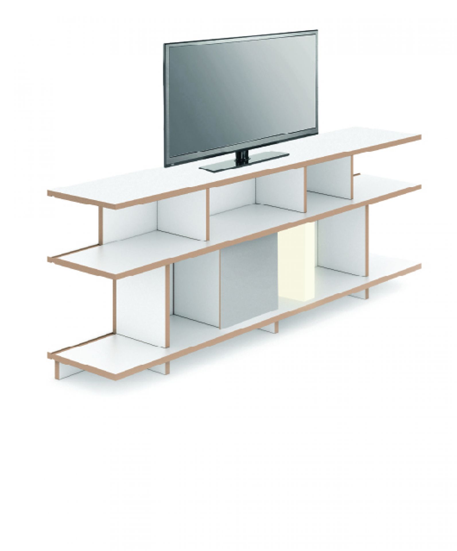 Stell Regal Anbaumodul niedrig Tojo
