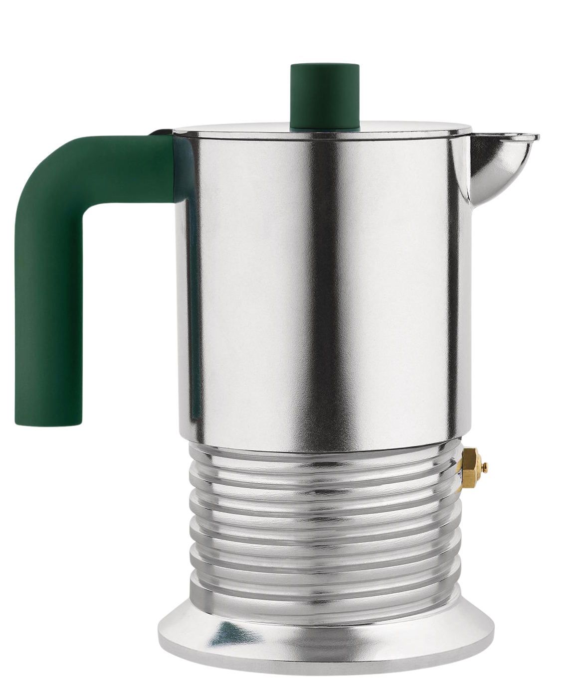 PM01/3 AGR Vite Espressokocher für 3 Tassen Grün Alessi