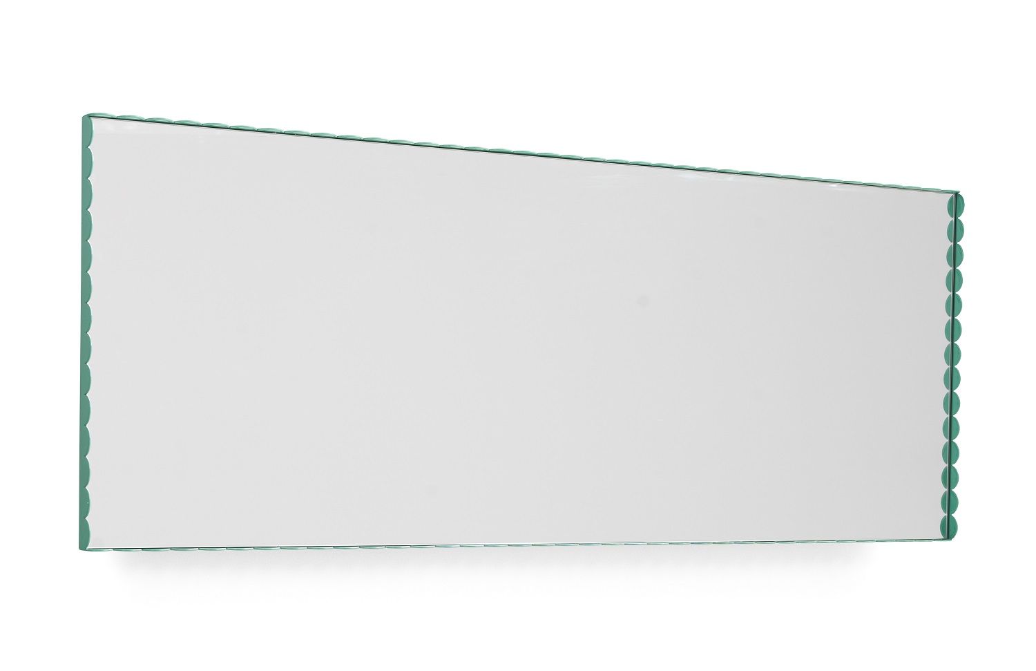 Arcs Mirror Rectangle Spiegel Grün/Burgundy Hay 