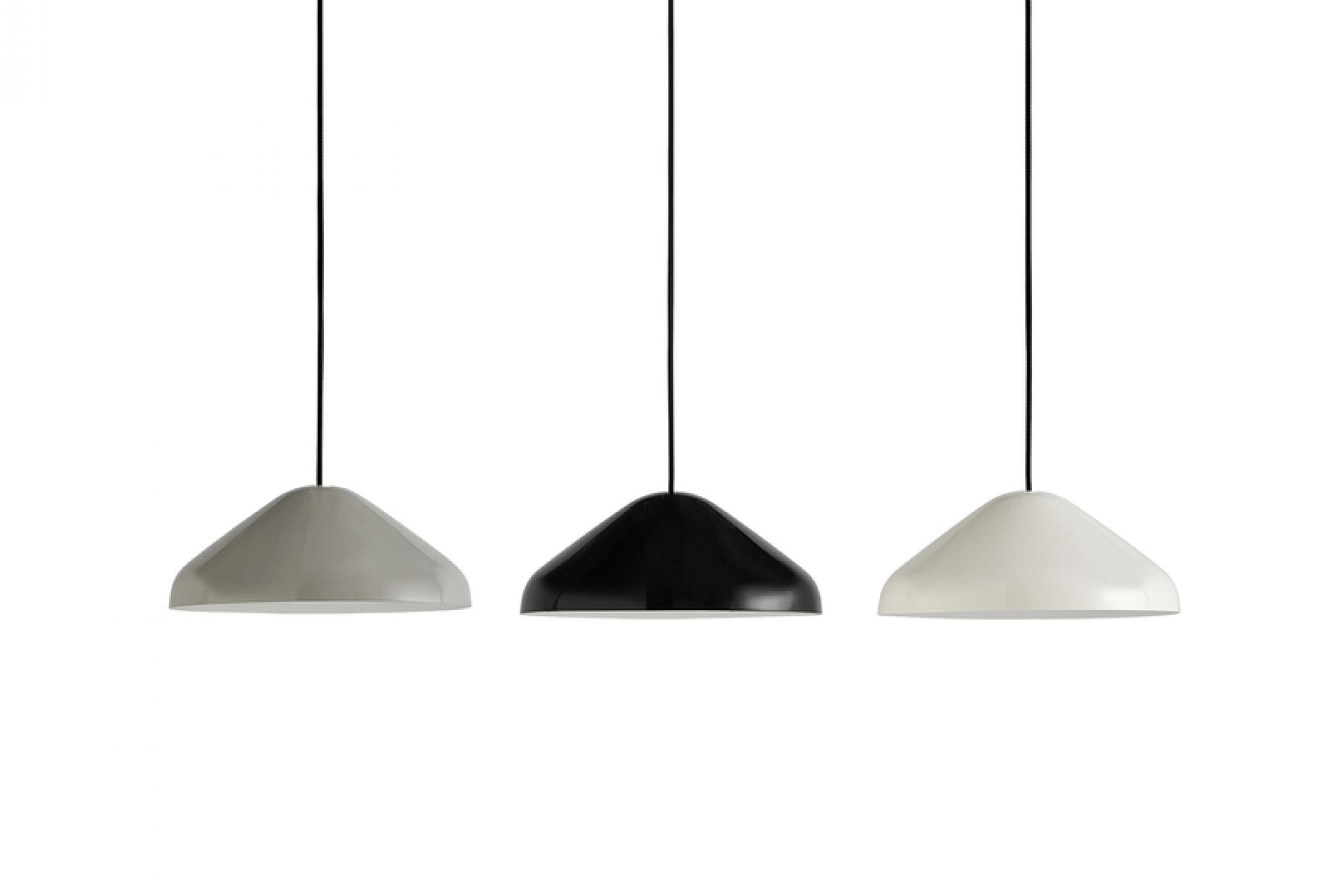 Pao Steel Pendant 350 Pendelleuchte Kühles Grau Hay
