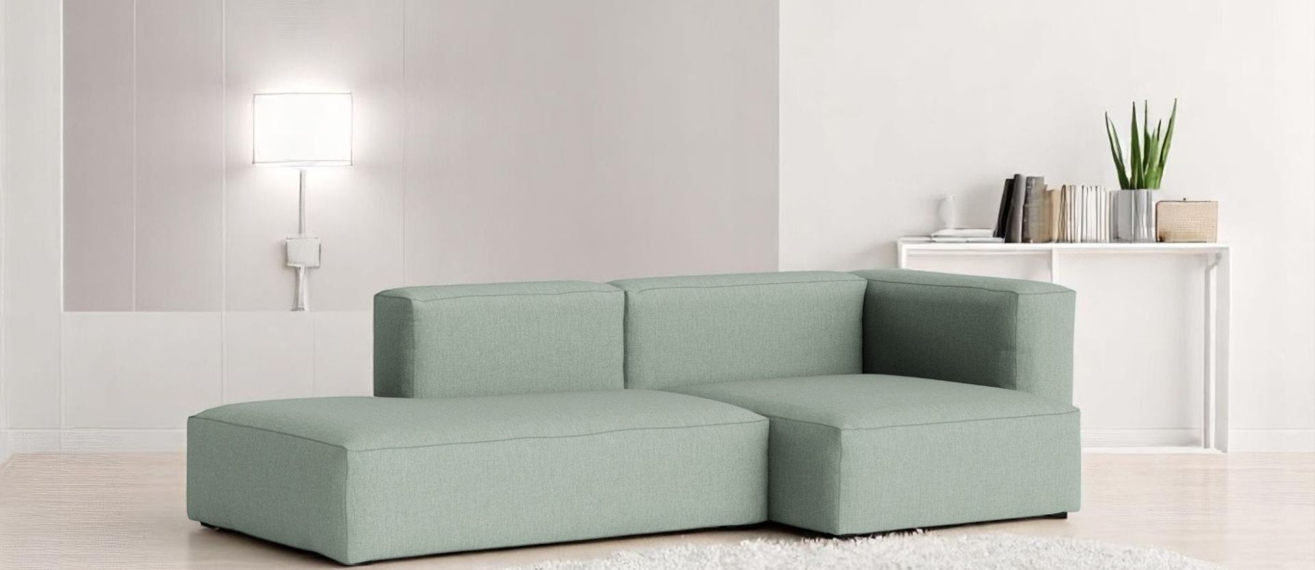 Mags Sofa 2,5-Sitzer Combination 3 mit Armlehne rechts Hay   