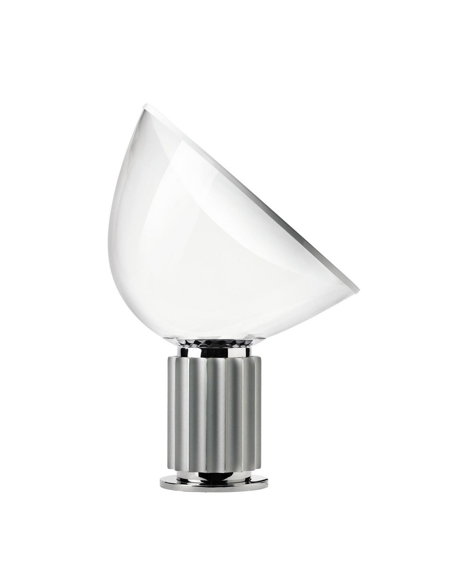 Taccia Tischleuchte Flos silber