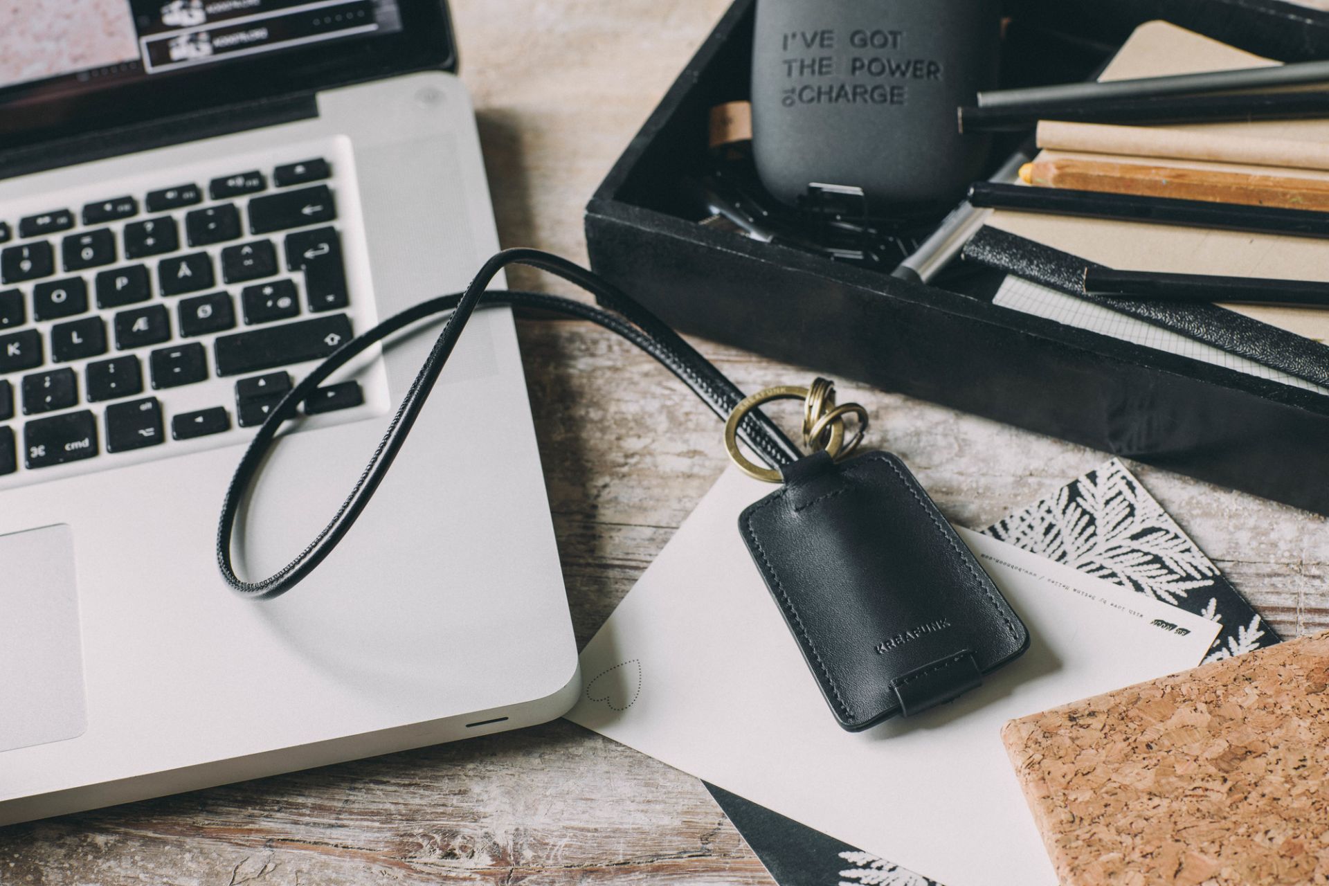 cCHAIN Schlüsselanhänger mit USB Kabel Kreafunk EINZELSTÜCK