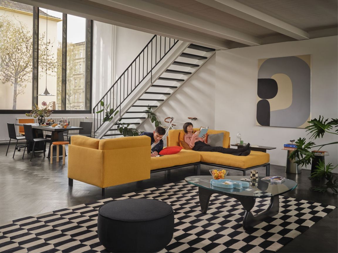 Anagram Rückenkissen / Seitenkissen B x 90 cm Vitra