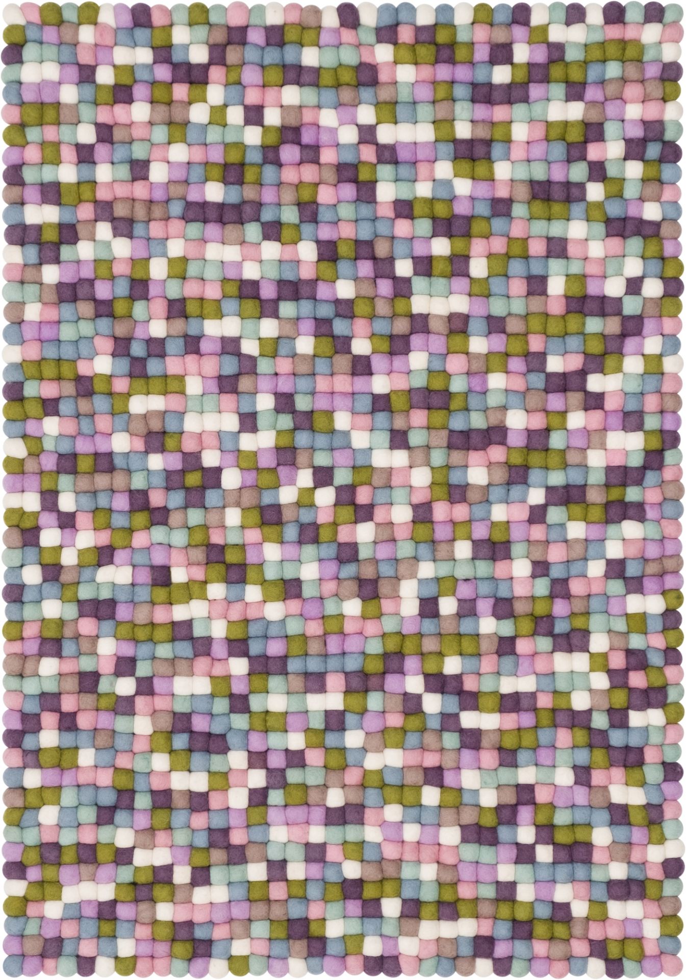 Filzkugel Teppich 120x170 cm Myfelt Greta