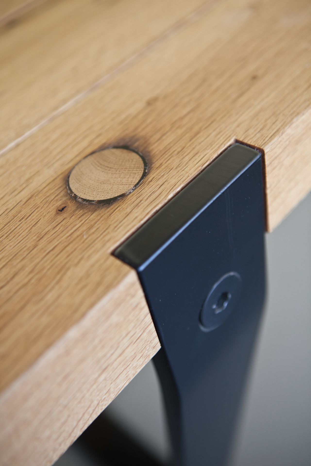 BB 11 Clamp Tisch Eiche roh/geölt Janua