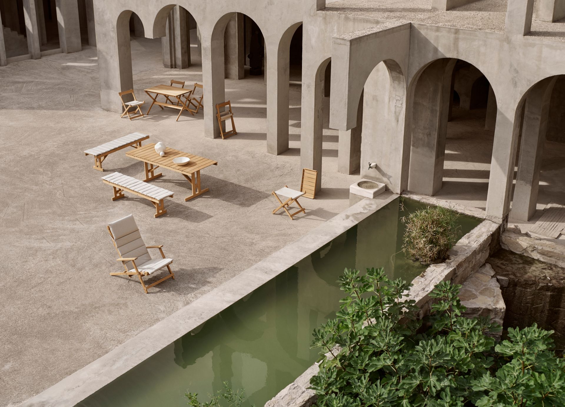 Mogensen Hocker Outdoor Carl Hansen & Søn