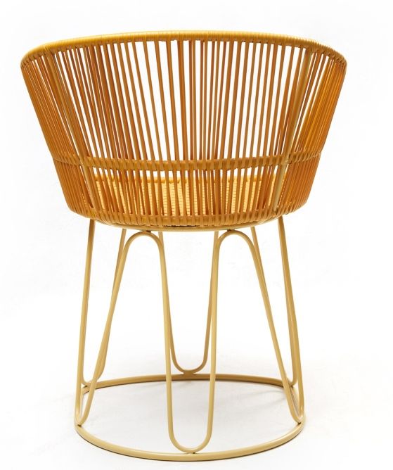 Circo Dining Chair Stuhl Outdoor ames Honiggelb / Gelb