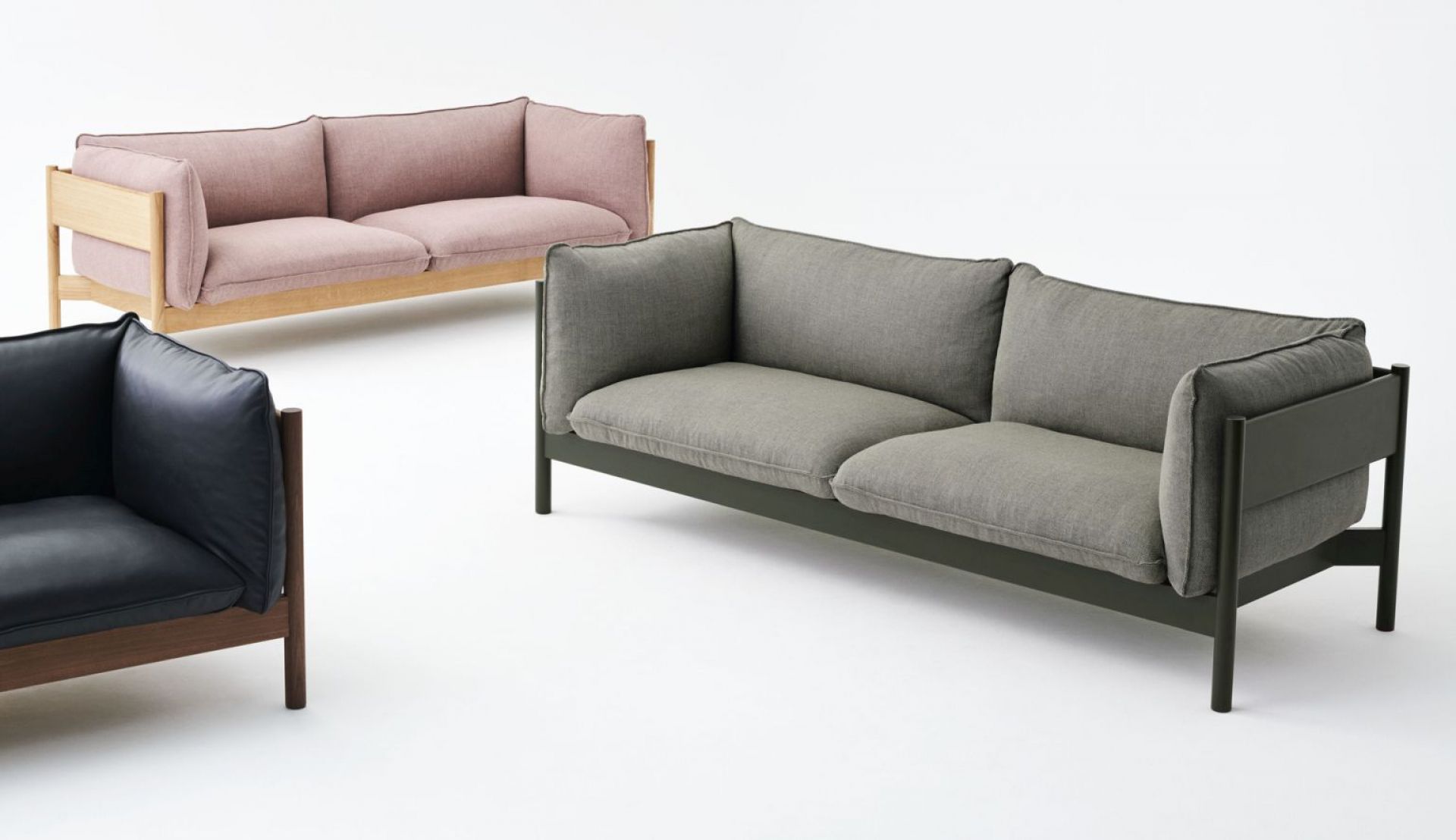 Arbour Eco 3-Sitzer-Sofa Hay