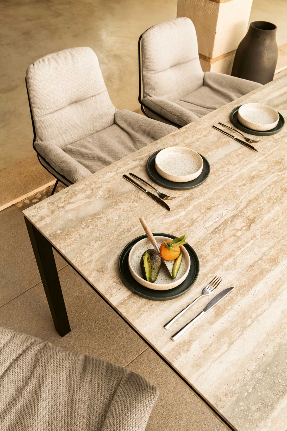 S 600 Outdoor Tisch Stein Janua