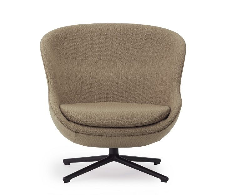 Hyg Lounge Chair Low Swivel Sessel mit Drehgestell Normann Copenhagen