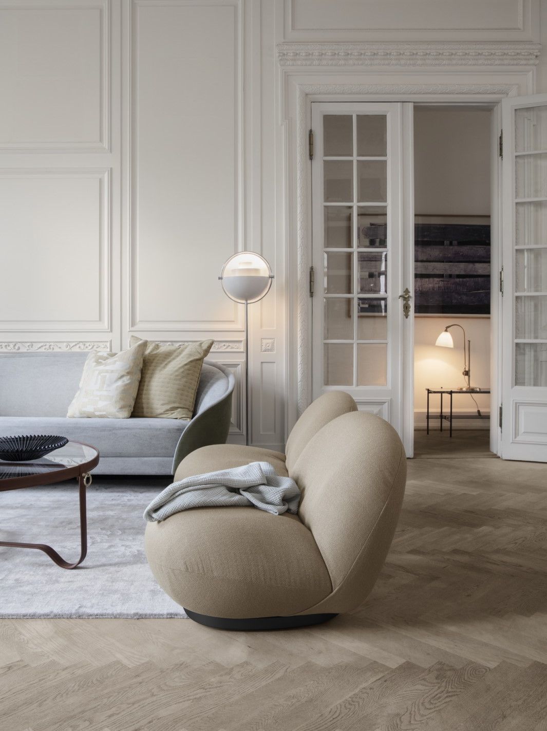 Adnet Coffee Table Couchtisch Gubi