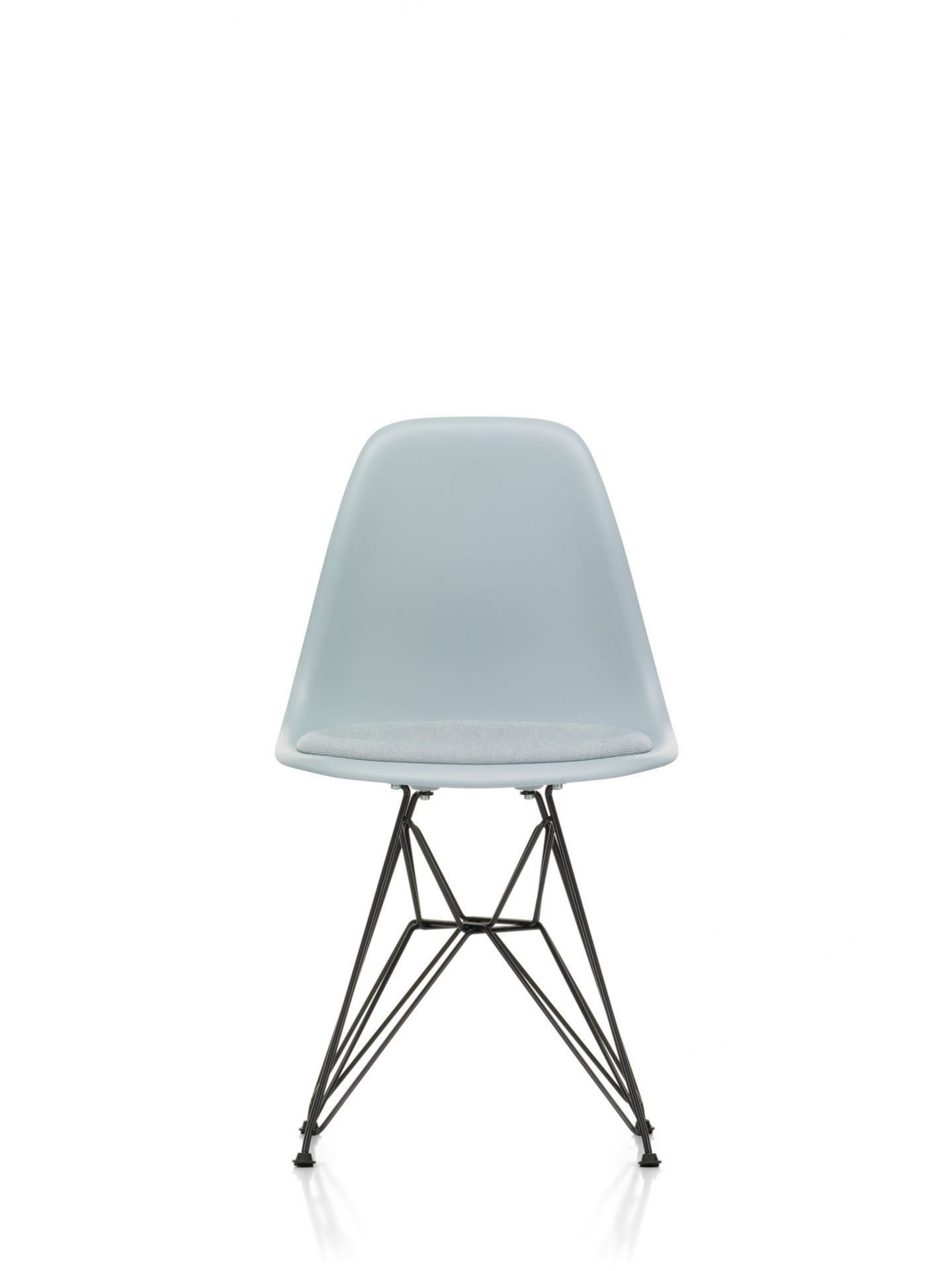 Eames Plastic Side Chair DSR Stuhl mit Sitzpolster Vitra