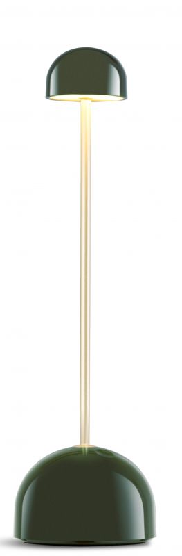 Sips Akkuleuchte / Tischleuchte marset Grün / Gold (Ral 6009 - RAL 1036)