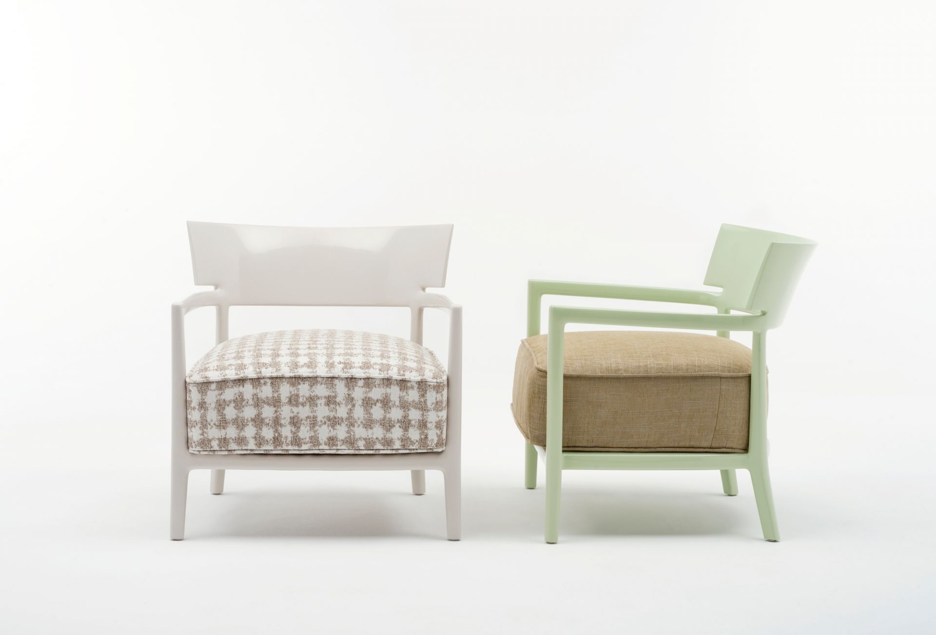 Cara Fancy Sessel Kartell Rostbraun