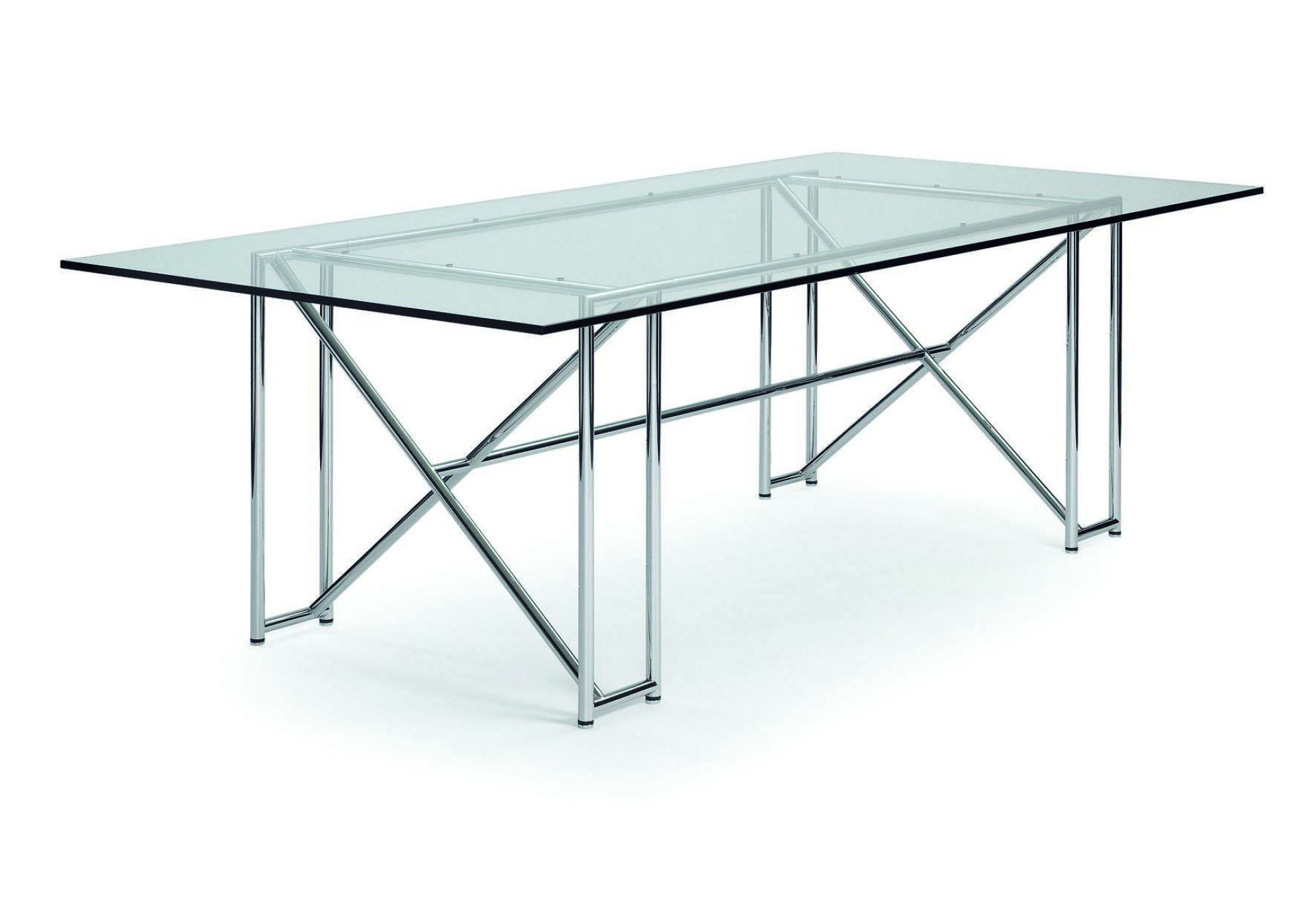 Double X Tisch Esche schwarz 230 x 110 ClassiCon