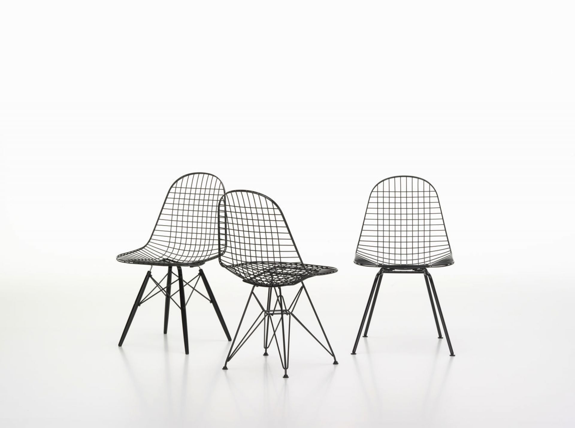DKX Wire Chair Stuhl ungepolstert Vitra