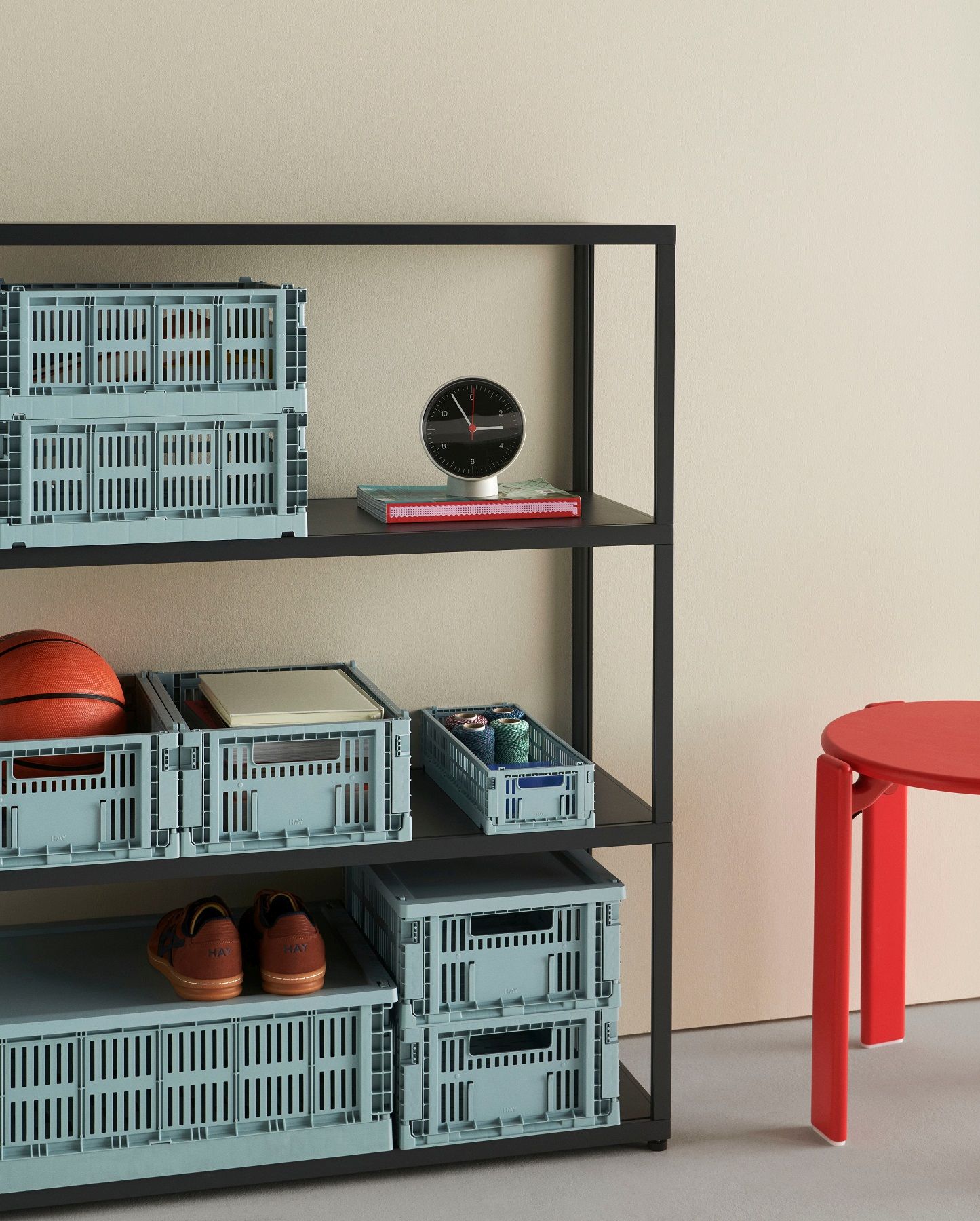 Table Clock Dual-function Tischuhr / Wanduhr Hay 