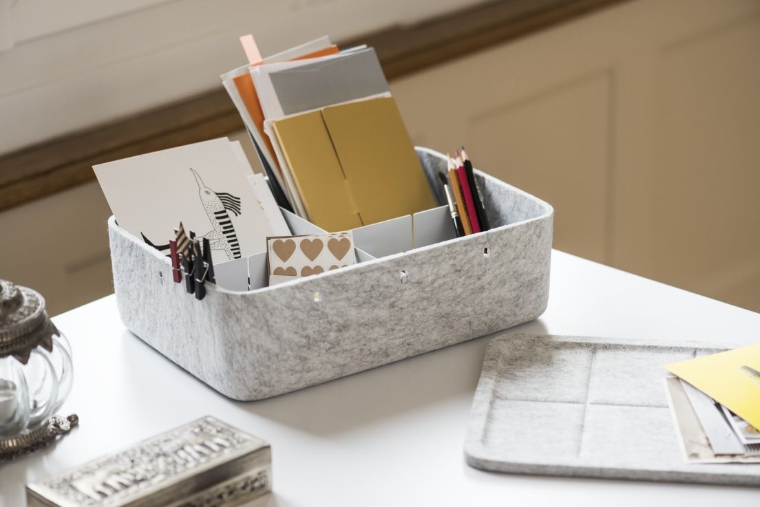 USM Haller Inos Box tief mit Tablett