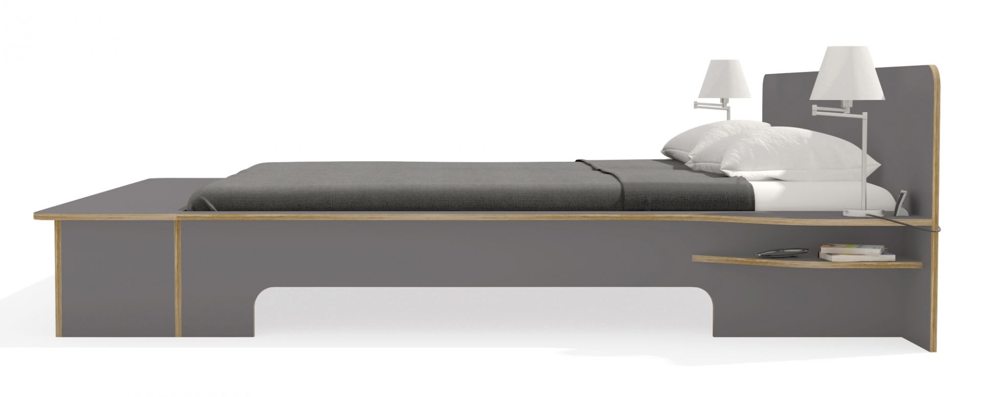 Plane Doppelbett Müller Möbelwerkstätten