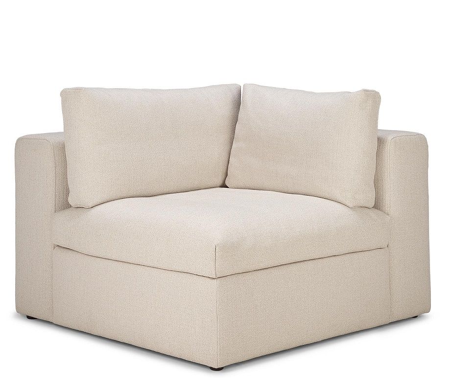 Mellow Sofa Off White Eco Stoff - Ecke Ethnicraft