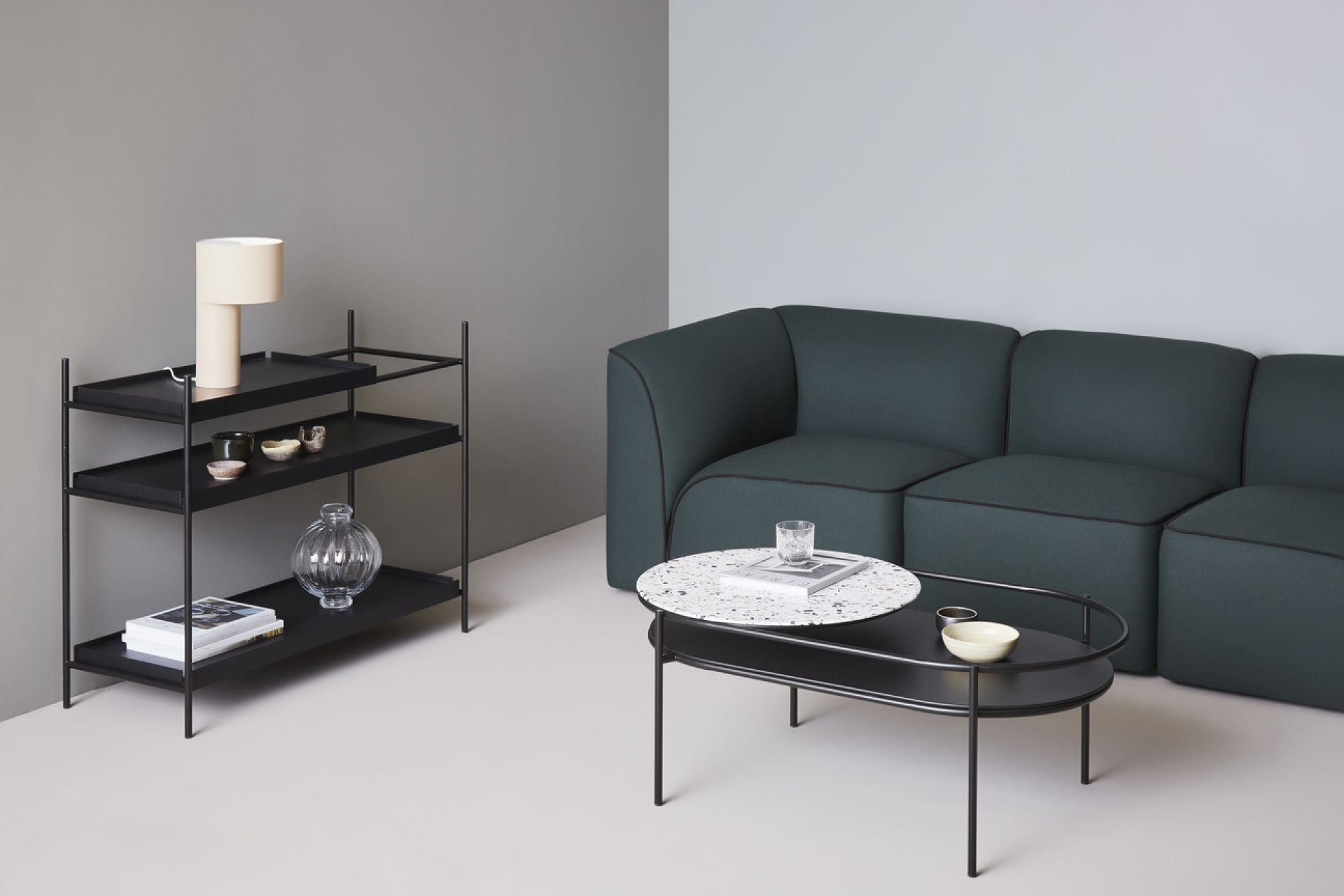 Flora 2,5-Sitzer Modul-Sofa Woud