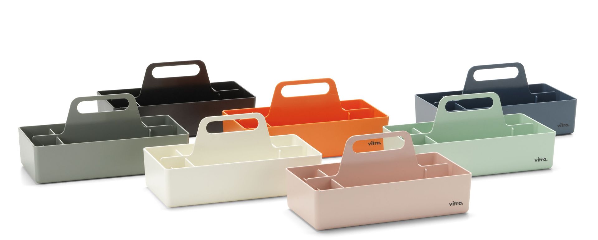 Toolbox RE Organisationsbox Vitra Meerblau