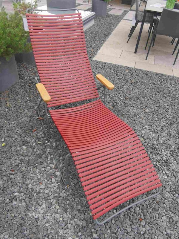 Click Sunlounger Outdoor Sonnenliege PAPRIKA Houe AUSSTELLUNGSSTÜCK