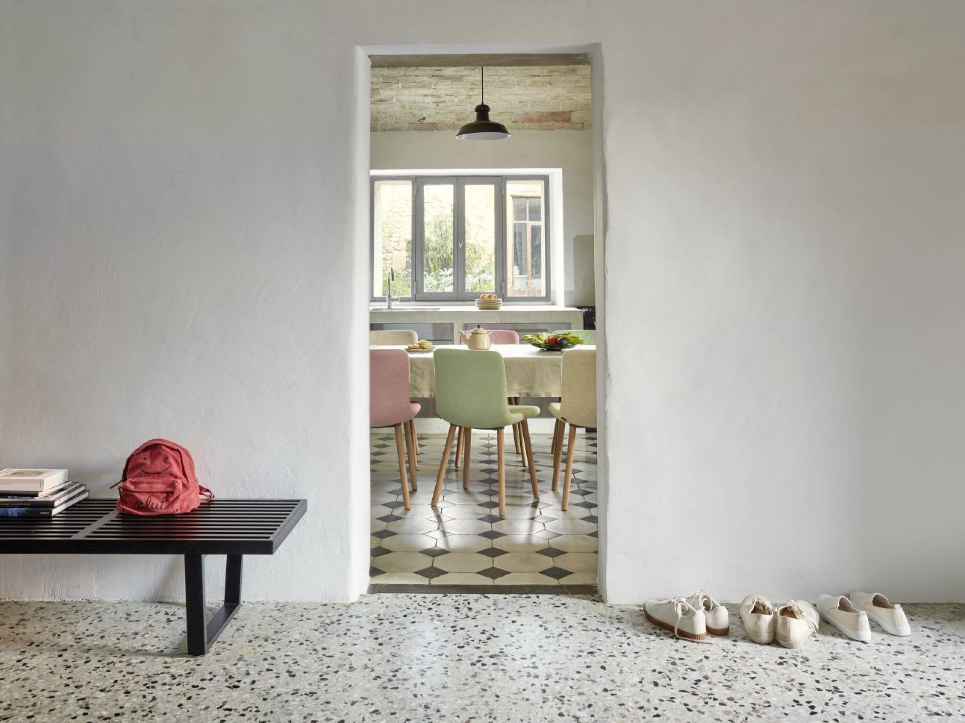 Hal Wood Vollgepolstert EICHE NATUR / SITZÜBERZUG PLANO NERO/EISBLAU Vitra AUSSTELLUNGSSTÜCK