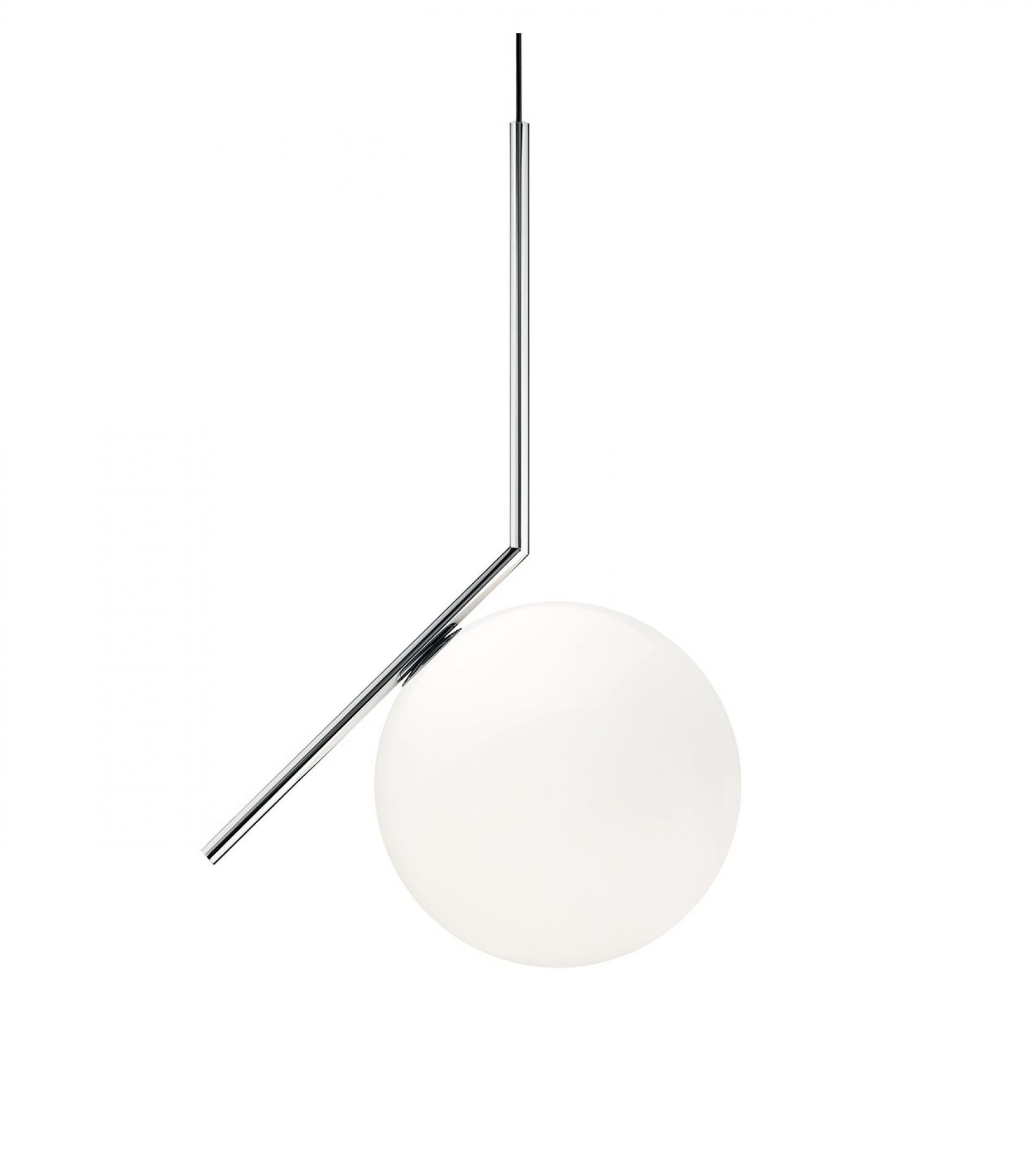 IC Lights S2 Pendelleuchte Flos chrom