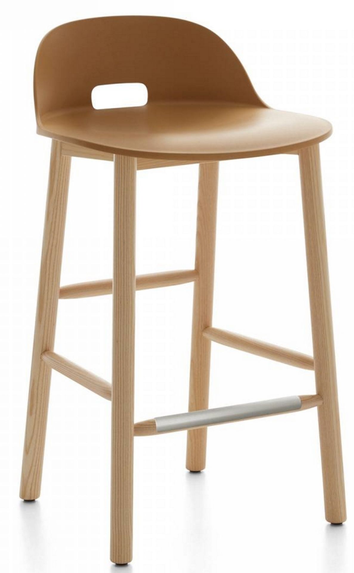 Alfi Barhocker niedriger Rücken Emeco-sand