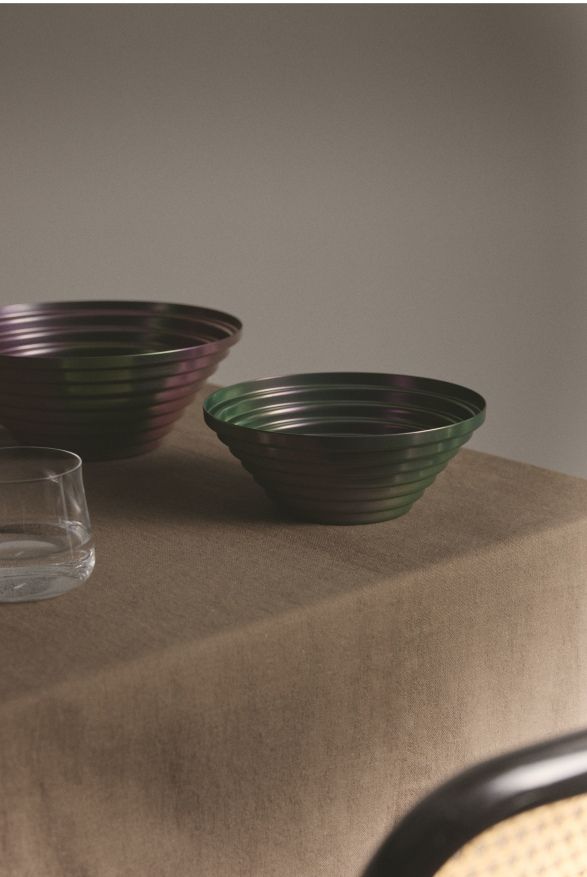 Maya Schale rund Ø 25 cm Greenpurple 7320/25GRP Alessi  