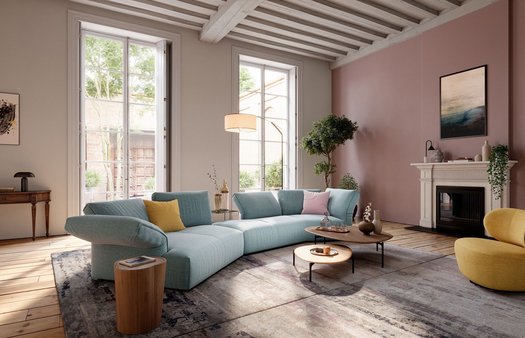 Molamisa Freistehendes Sofa 2-Sitzer Walter Knoll