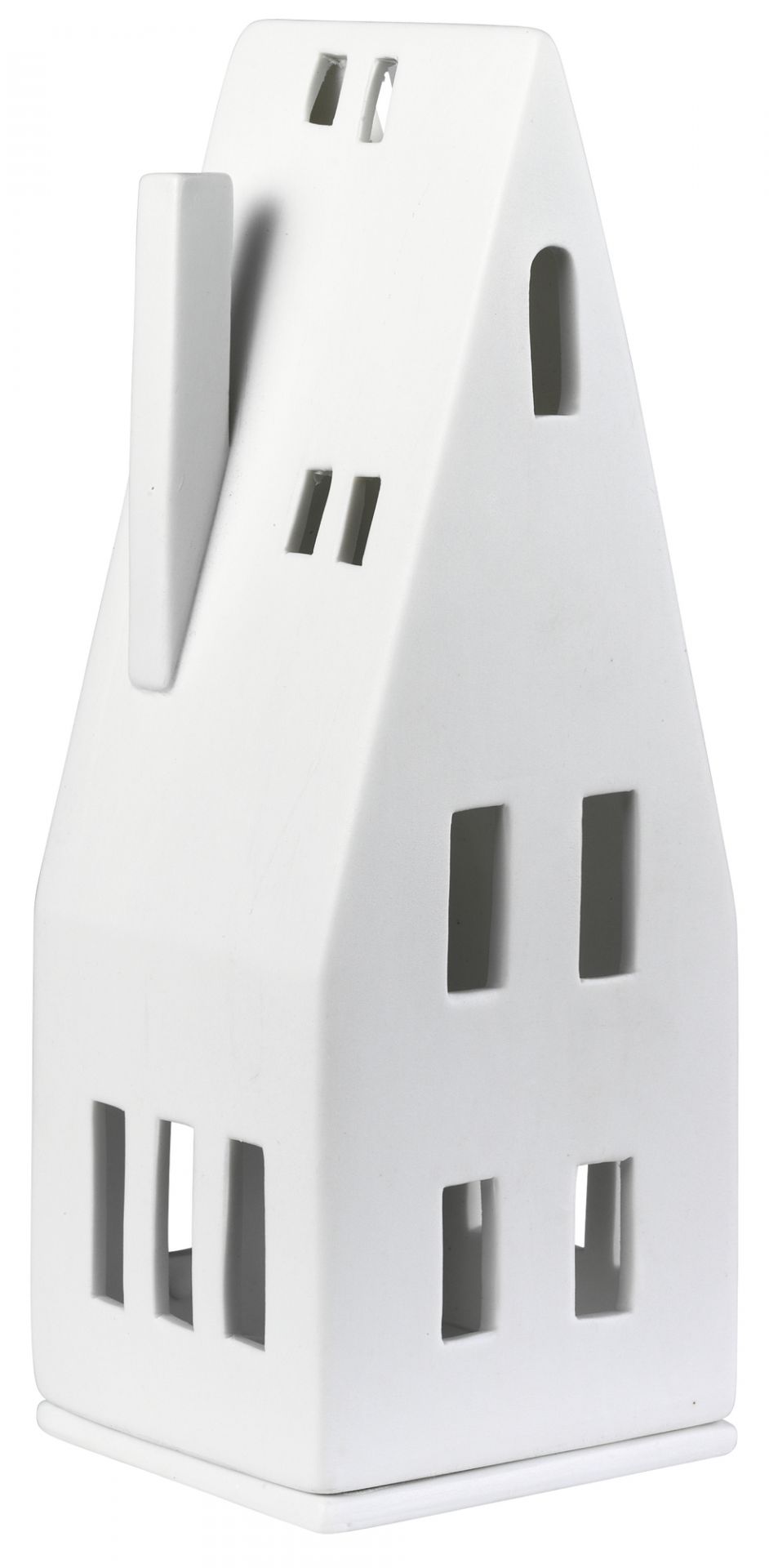 Zuhause Lichthaus Spitzdach 20 cm Räder