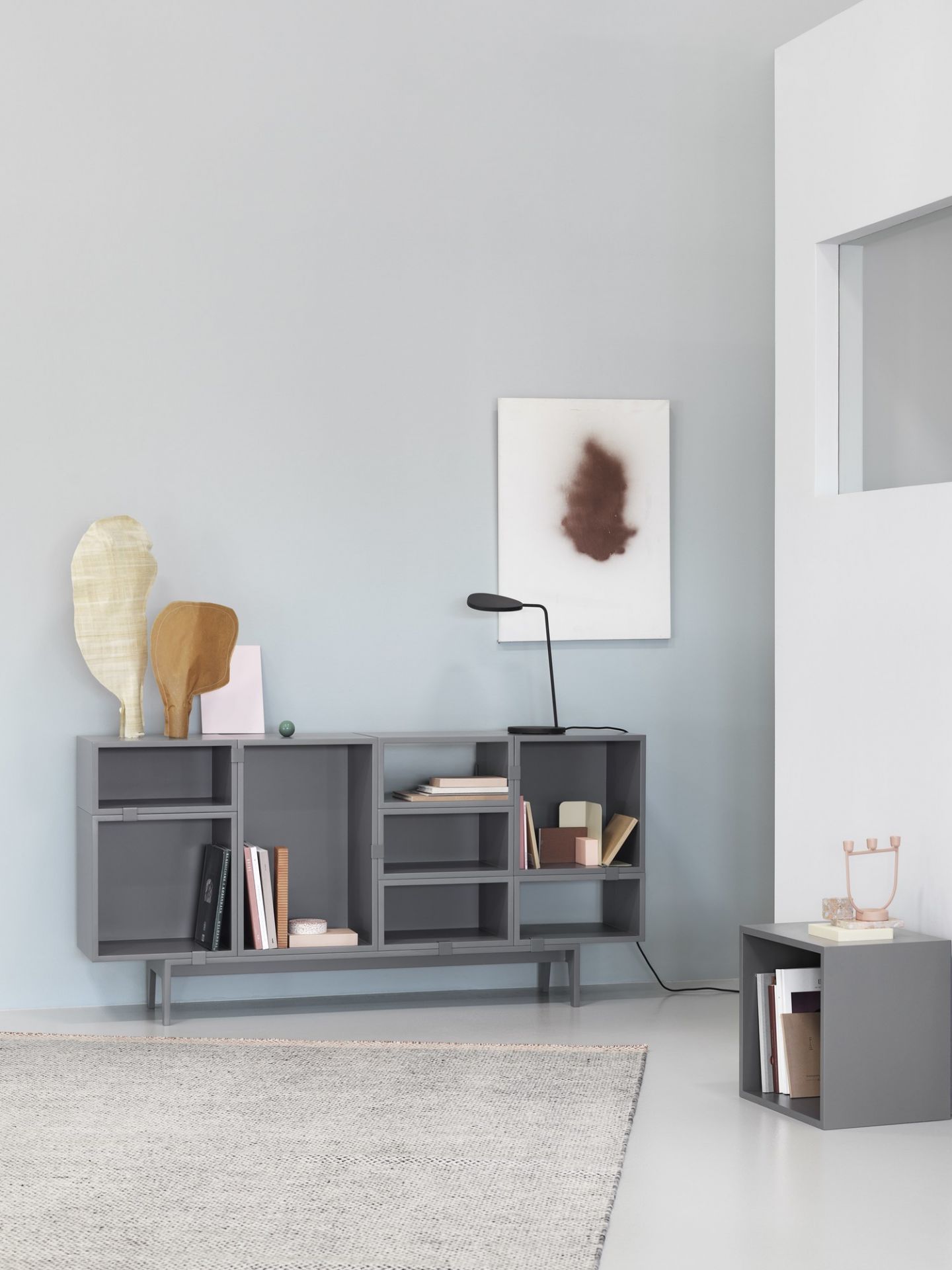 Leaf Table Lamp Tischleuchte Grau Muuto EINZELSTÜCK