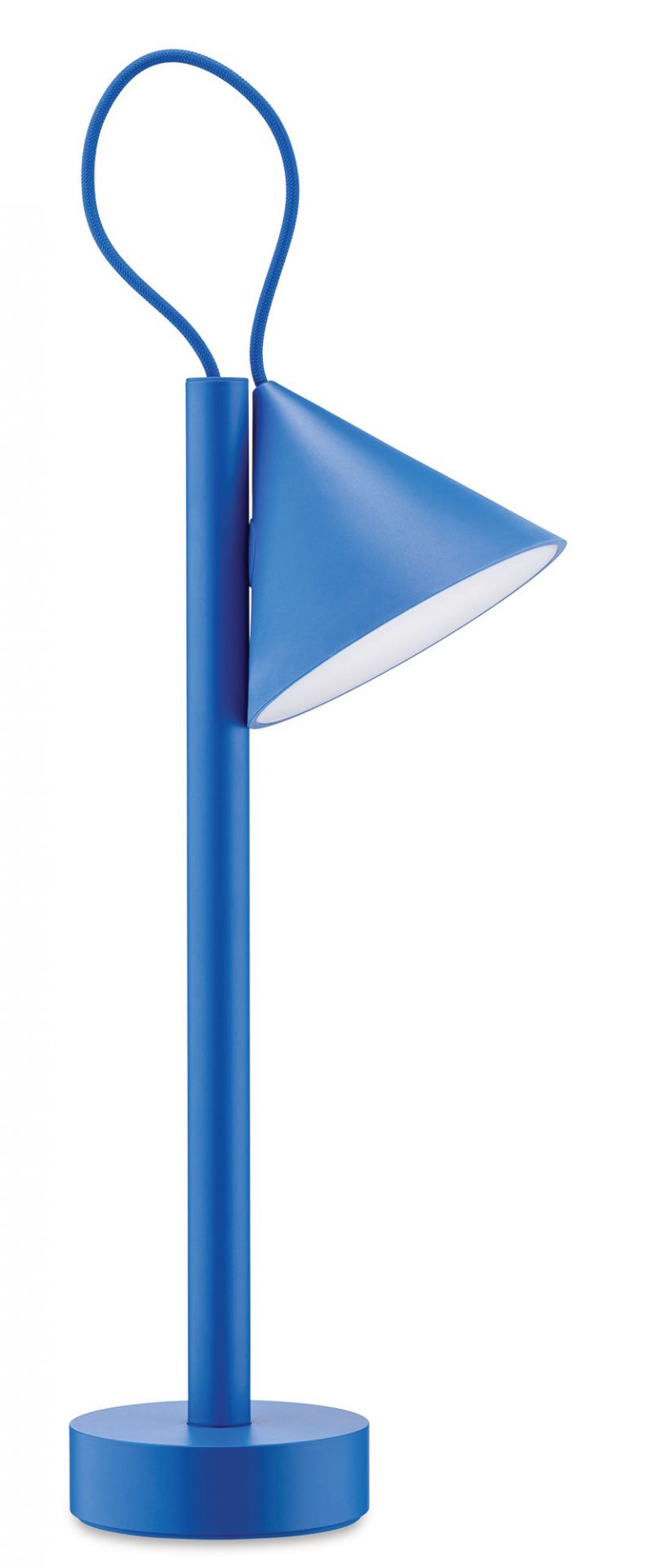 Tsumiki Tragbare Akku Leuchte ME01 Alessi Blau