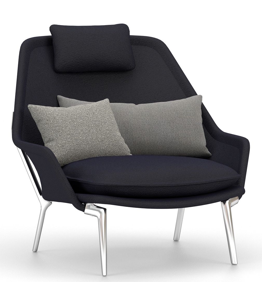 Slow Chair Sessel Stoff Vitra 