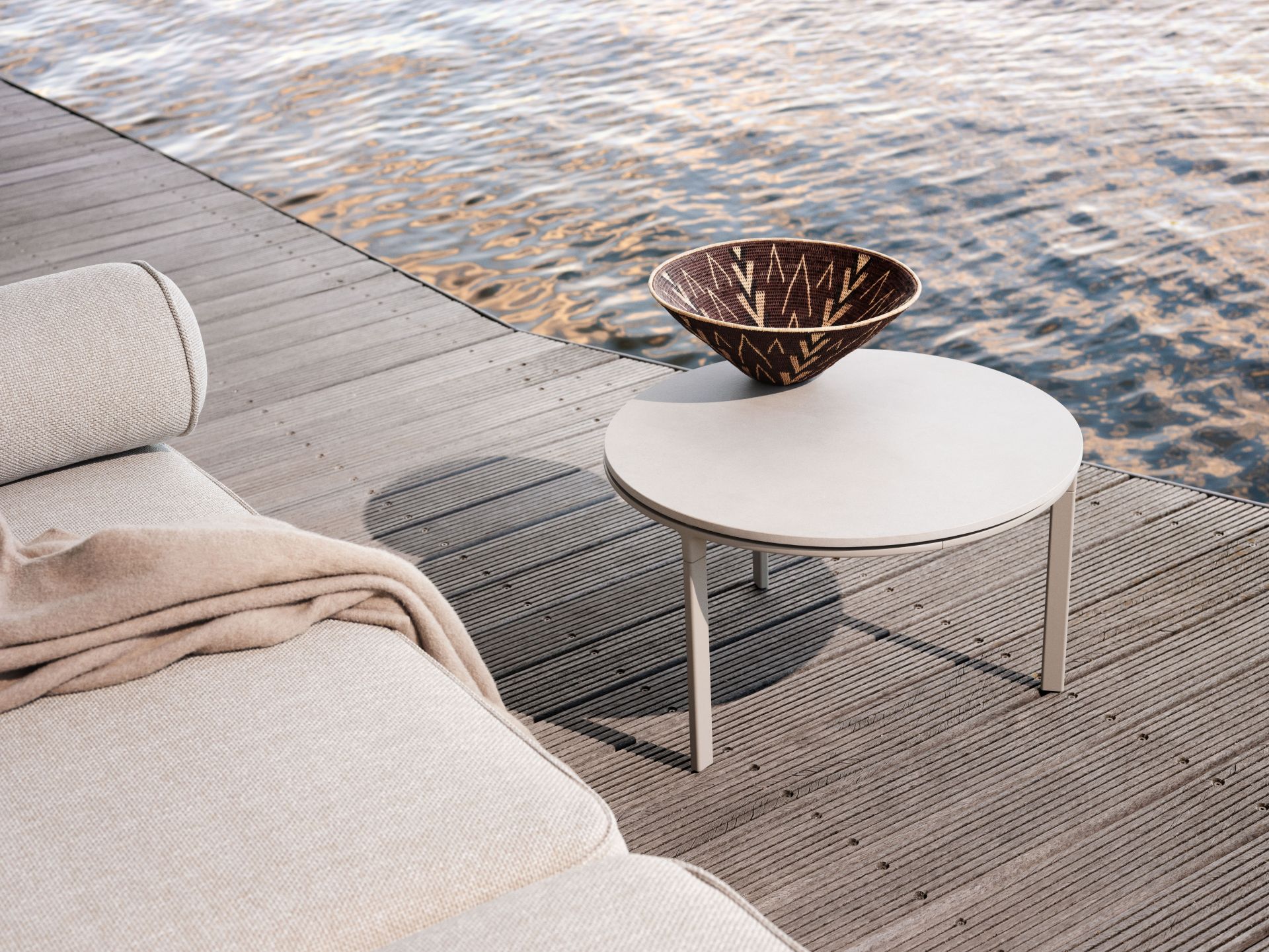 Open-Air Outdoor Kaffee Tisch Ø60 Vipp