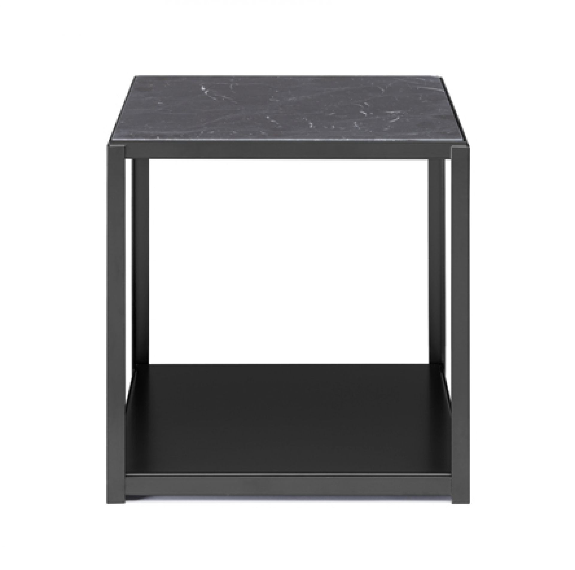 FK12 Fortyforty Beistelltisch Gestell tiefschwarz e15 