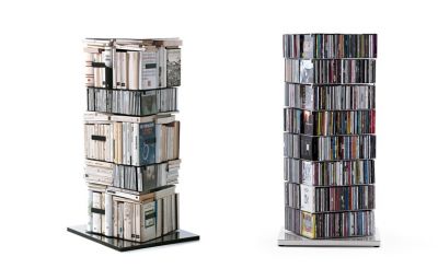 Ptolomeo x4 Kit C drehbare Bücher / CD Säule 110 Opinion Ciatti