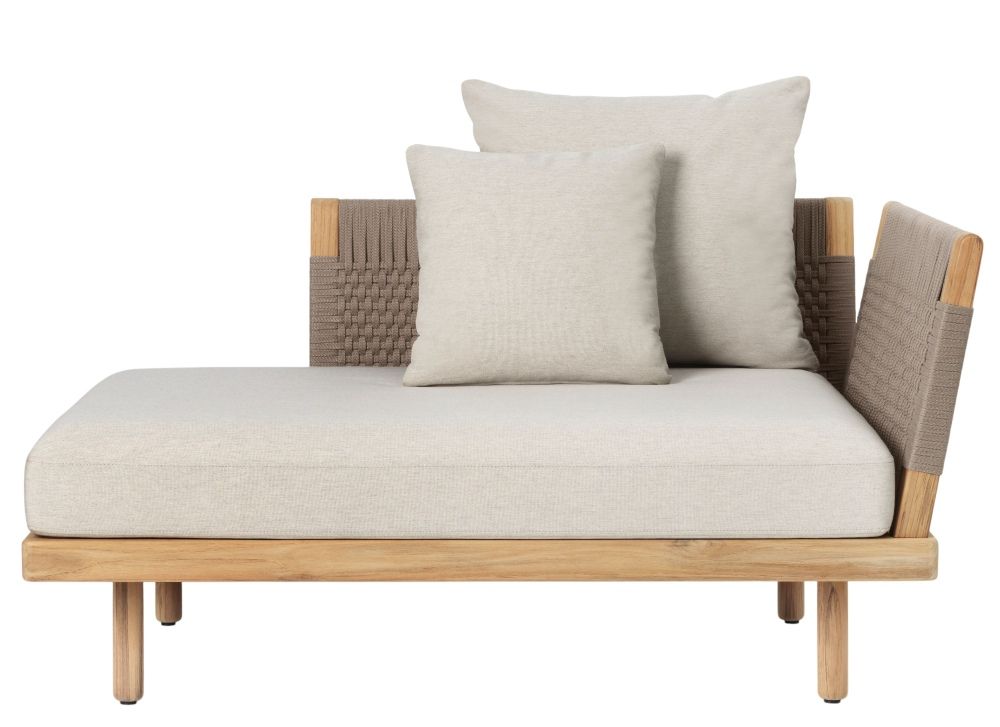 E541 Embrace Sofa Modul mit kurzer Rückenlehne und Seitenlehne Outdoor Carl Hansen & Søn 