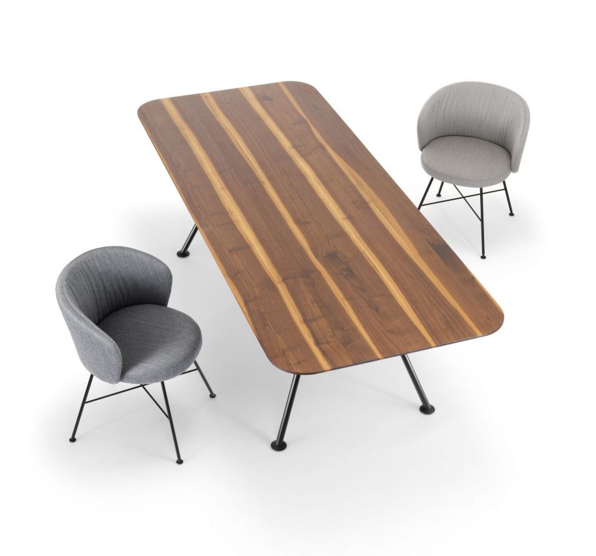Akio Steel Tisch Girsberger