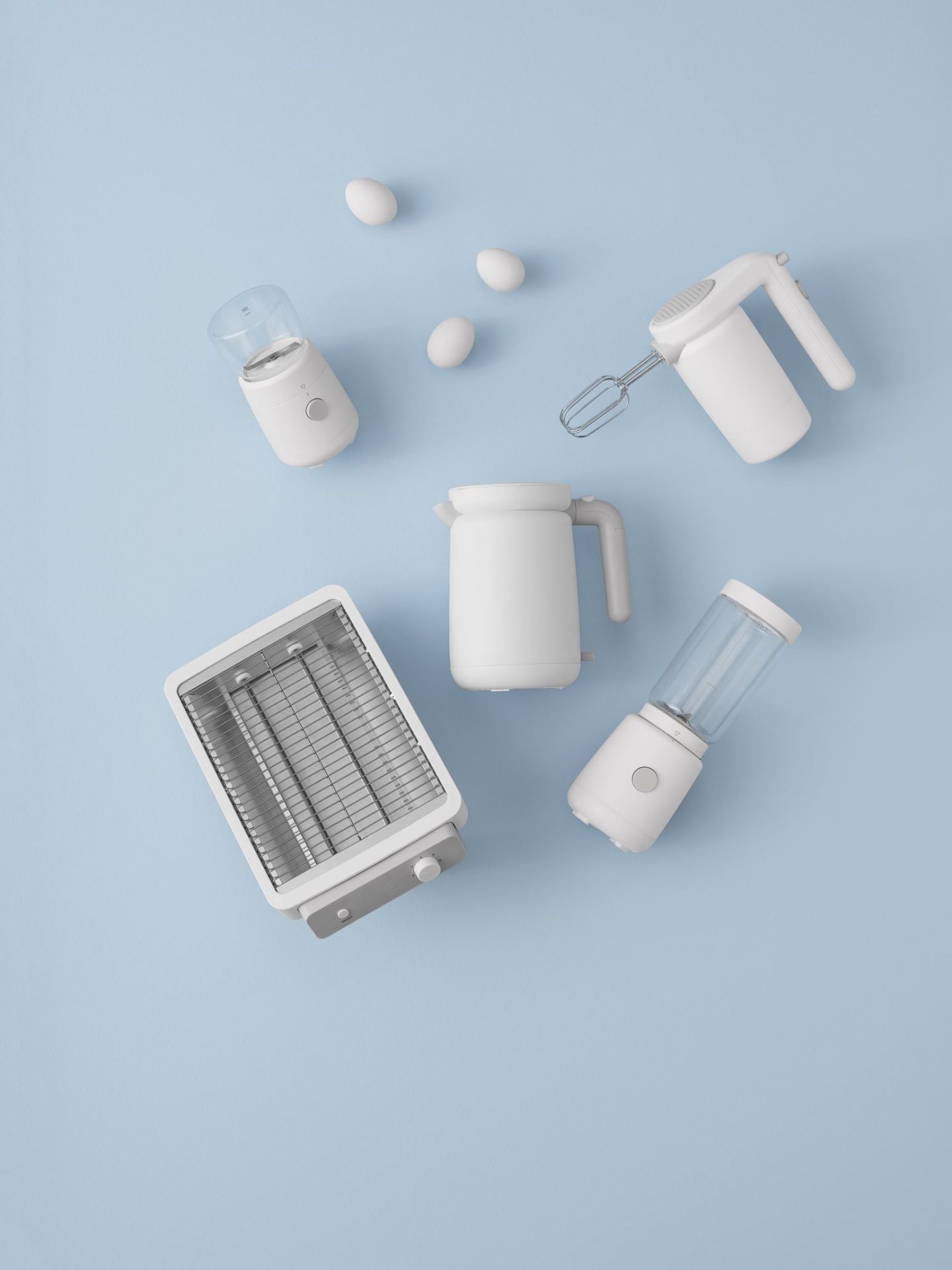 Foodie Coffee Grinder Elektrische Kaffeemühle Weiss RIG TIG by Stelton EINZELSTÜCK
