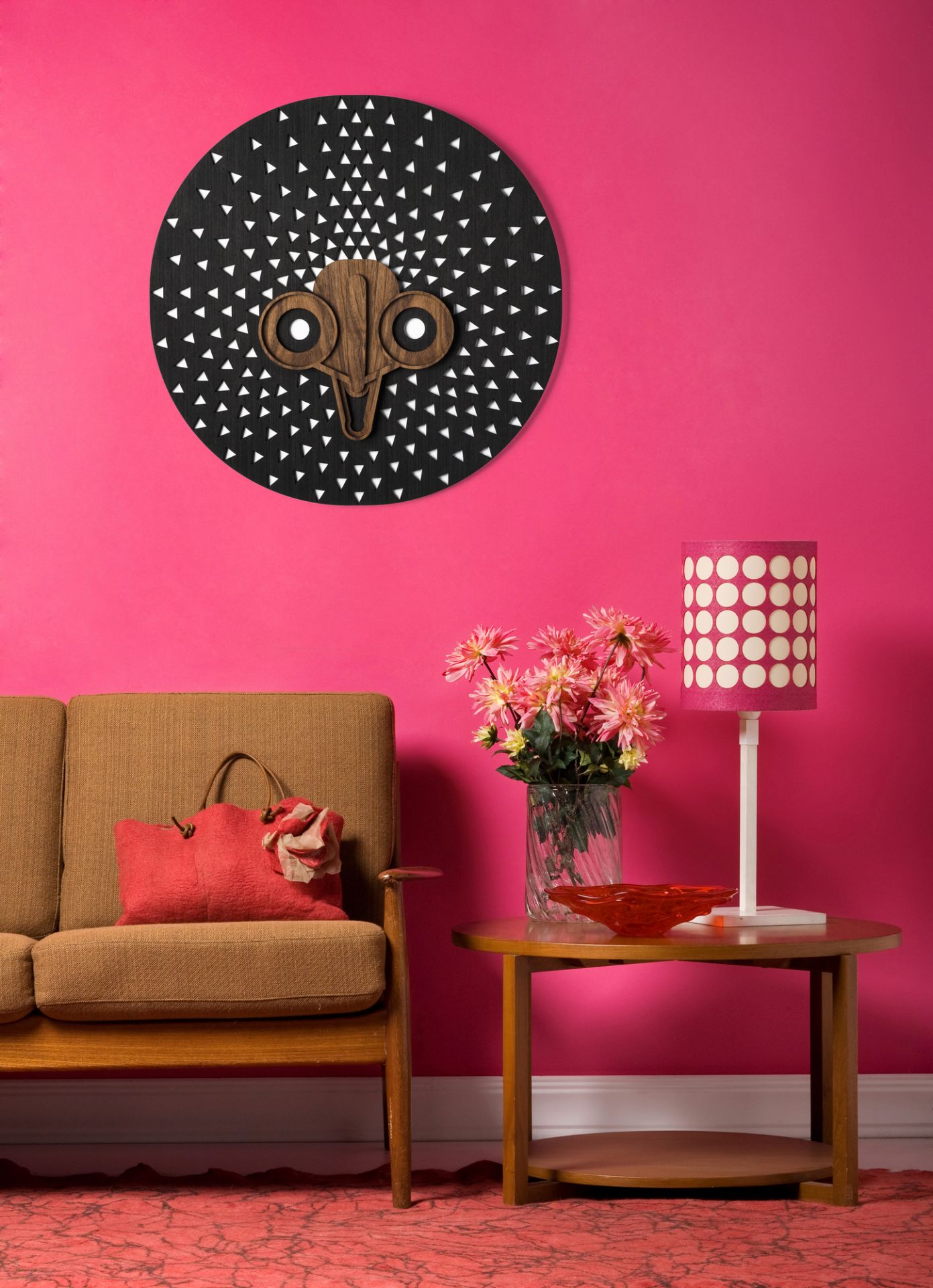 Modern African Maske Small Wandschmuck Umasqu 19 EINZELSTÜCK