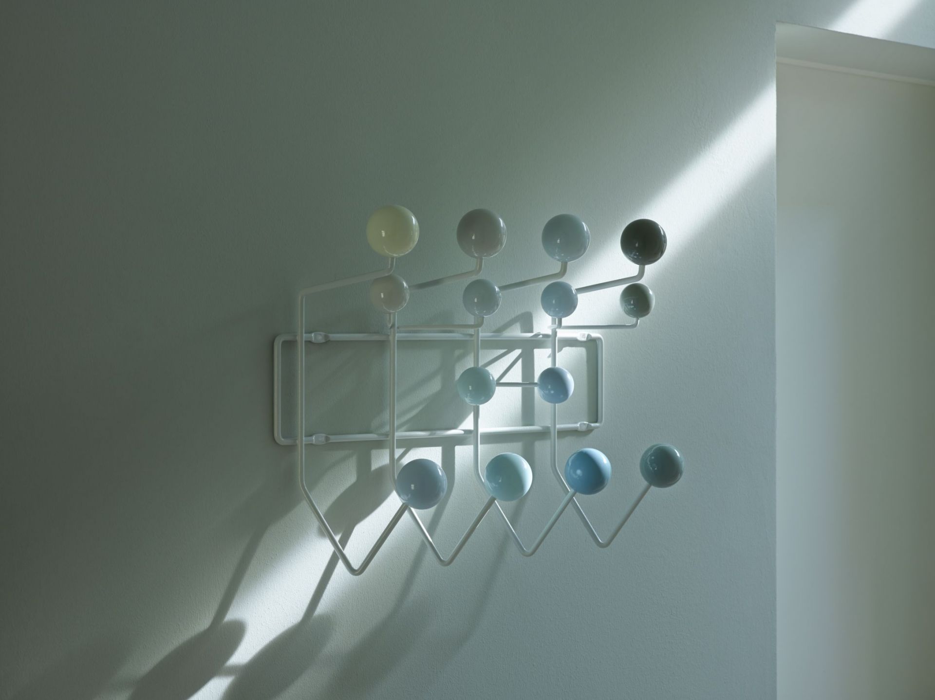 Eames Hang it all Garderobe Weiß Vitra EINZELSTÜCK 